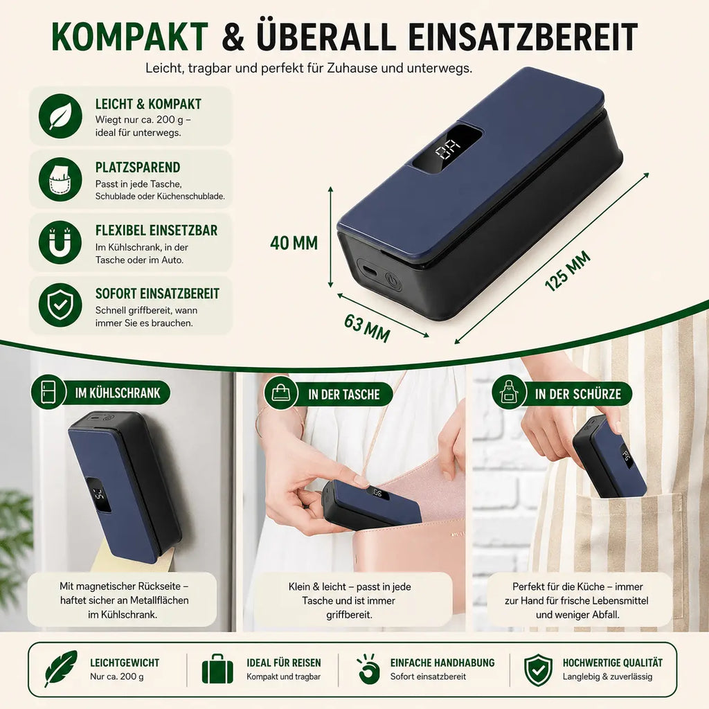 Mini Versiegeler - Frische auf Knopfdruck! - SmartTechnik24
