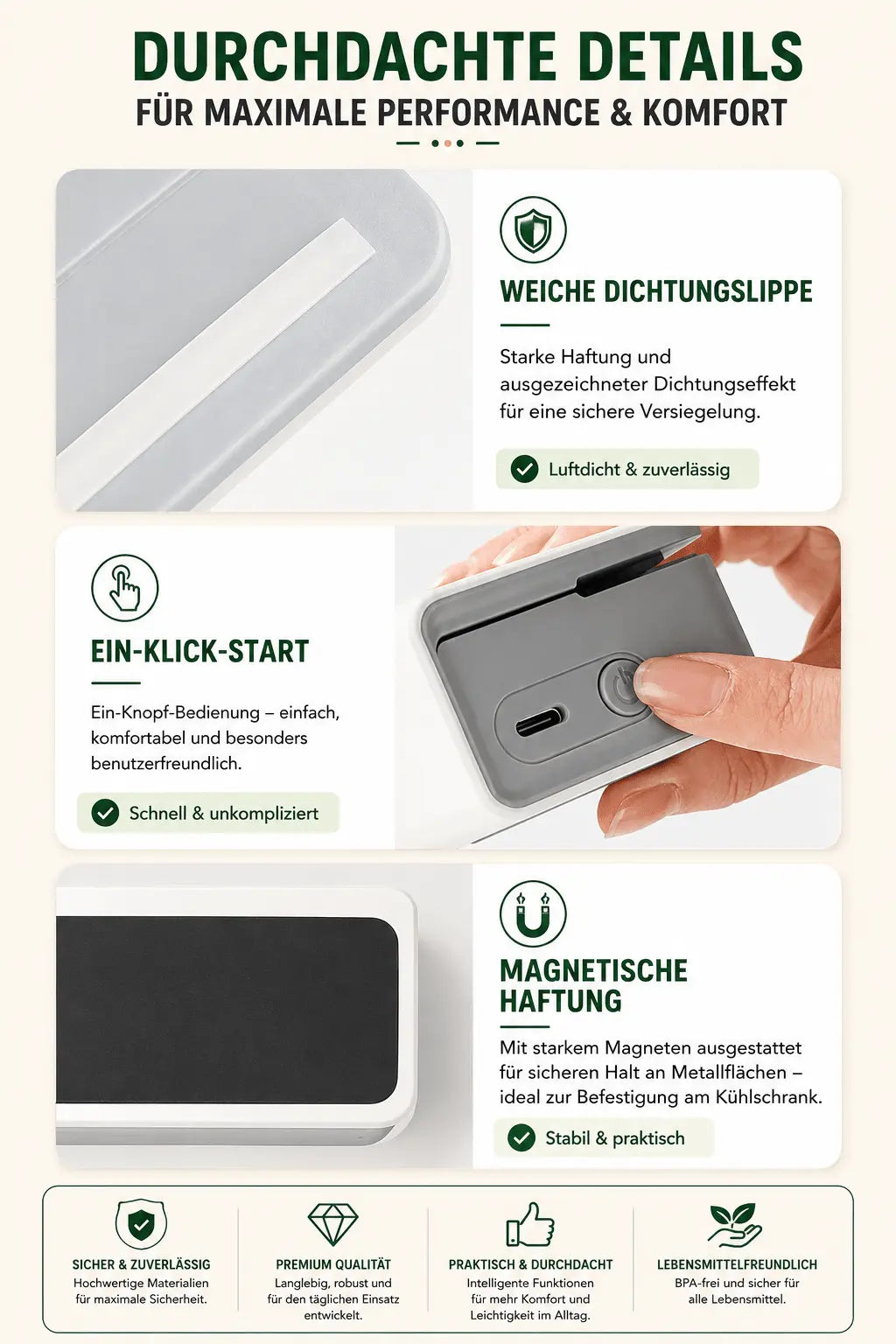 Mini Versiegeler - Frische auf Knopfdruck! - SmartTechnik24