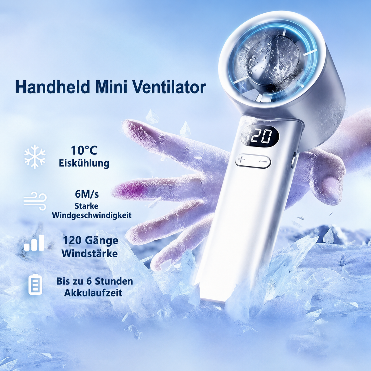 Tragbarer Mini Ventilator